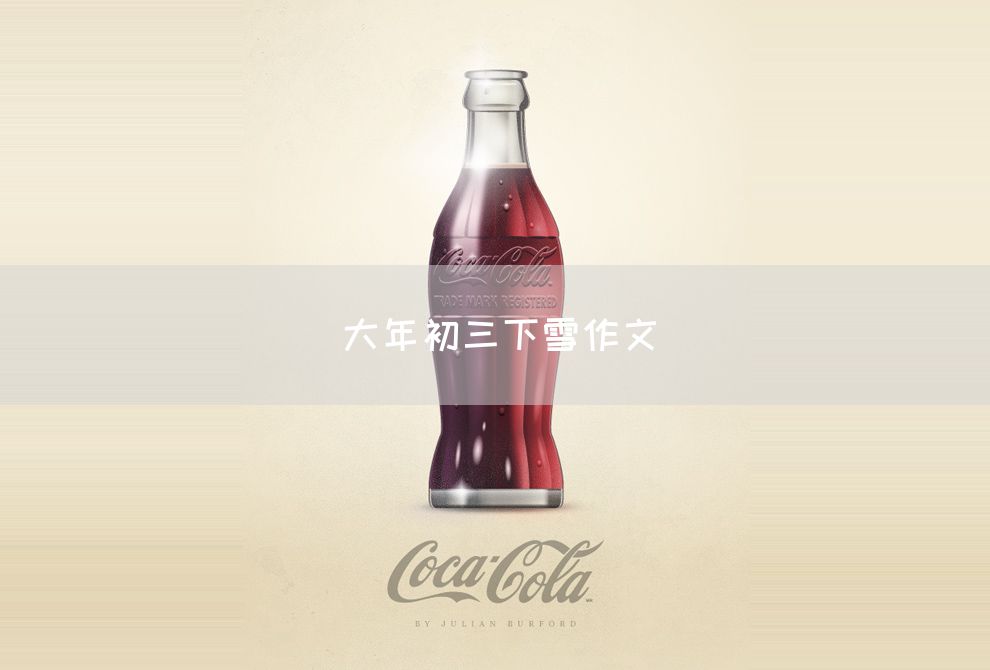 大年初三下雪作文